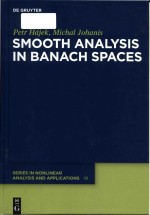 Smooth analysis in Banach spaces Volume 19