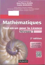 Mathématiques tout-en-un pour la licence Niveau 1 2e Edition