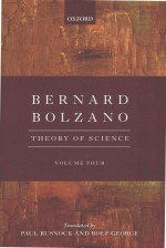 Bernard Bolzano Theory of Science Volume Four