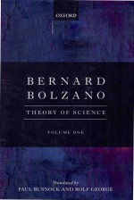 Theory of science Volume One