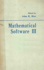 MATHEMATICAL SOFTWARE III