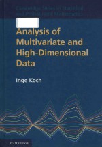 Analysis of multivariate and high-dimensional data