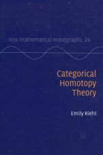 Categorical homotopy theory