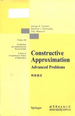 Constructive approximation advanced problems Volume 304=构造逼近