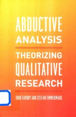 Abdutive Analysis Theorizing Qualitative Research