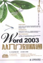 外行学Word 2003从入门到精通