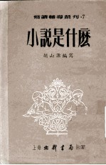 小说是什么