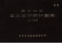 周口地区国民经济统计资料 1982