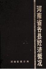 河南省各县经济概况 1980-1986