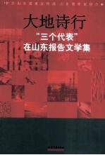 大地诗行 “三个代表”在山东报告文学集