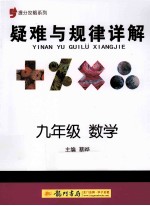 提分攻略系列 疑难与规律详解 数学 九年级