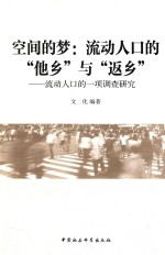 空间的梦 流动人口的“他乡”与返乡 流动人口的一项调查研究