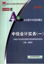 2003年应试指导及模拟测试 中级会计实务 1