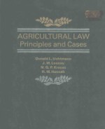 AGRICULTURAL LAW PRINCIPLES AND CASES