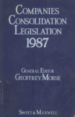 COMPANIES CONSOLIDATION LEGISL ATION 1987