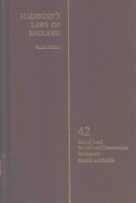 HALSBURY'S LAWS OF ENGLAND VOLUME 42