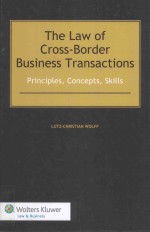 THE LAW OF CROSS-BORDER BUSINESS TRANSACTIONS PRINCIPLES