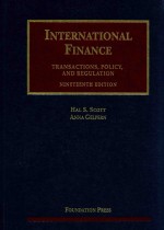 INTERNATIONAL FINANCE TRANSACTIONS