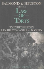 SALMOD AND HEUSTON ON THE LAW OF TORTS