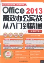 Office 2013高效办公实战从入门到精通 视频教学版