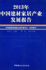 2013年中国建材家居产业发展报告