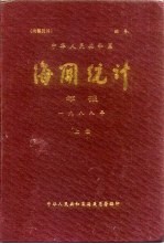 中华人民共和国海关统计年报 1988年 上