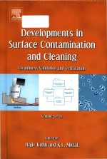 Developments in Surface Contamination and Cleaning: Cleanliness Validation and Verification Volume 7