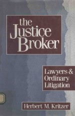 THE JUSTICE BROKER LAWYERS AND ORDINARY LITIGATION