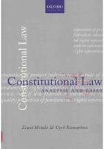 CONSTITUTIONAL LAW ANALYSIS AND CASES