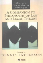 BLACKWELL COMPANIONS TO PHILOSOPHY A COMPANION TO PHILOSOPHY OF LAW AND LEGAL THEORY