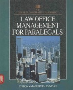 LAW OFFICE MANAGEMENT FOR PARALEGALS