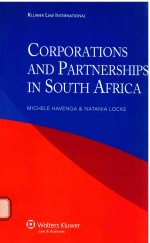 CORPORATIONS AND PARTNERSHIPS IN SOUTH AFRICA