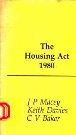 THE HOUSING ACT