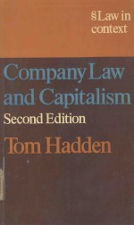 COMPANY LAW AND CAPITALISM