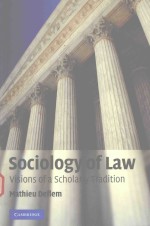 SOCIOGY OF LAW VISIONS OF A SCHOLARLY TRADITION