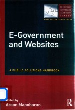 E-Government And Websites A Public Solutions Handbook