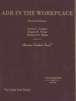 ADR IN THE WORKPLACE