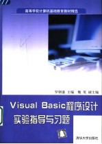 Visual Basic程序设计实验指导与习题