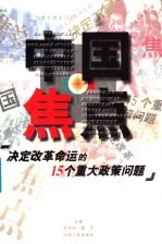 中国焦点 决定改革命运的15个重大政策问题