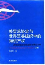 关贸总协定与世界贸易组织中的知识产权 关贸总协定乌拉圭回合最后文件〈与贸易有关的知识产权协议〉详解