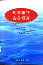 刑事审判实务研究