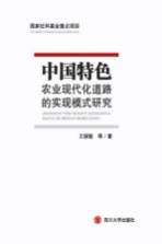 中国特色农业现代化道路的实现模式研究