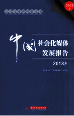 公共传播研究蓝皮书 中国社会化媒体发展报告 2013卷