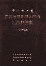 中国共产党广西壮族自治区容县组织史资料  1926-1987