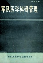 军队医学科研管理