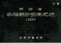 河南省水利统计资料汇编 1987年