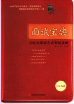 面试宝典 30位求职者名企面试攻略