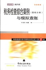 税务检查综合案例与模拟查账 国税分册