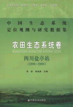 农田生态系统卷 四川盐亭站 1998-2008