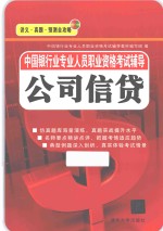 中国银行业专业人员职业资格考试辅导  公司信贷